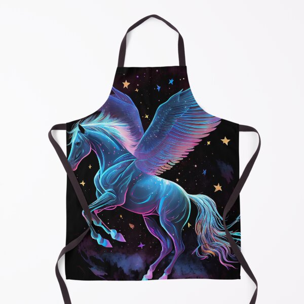 Artikelvorschau, Winged Horse on Starry Night entworfen und verkauft von SoloSeal.
