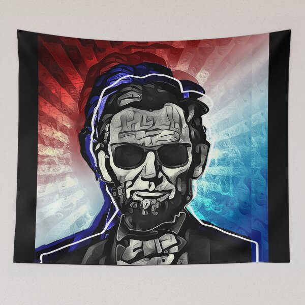 Item preview, CHILLIN LINCOLN designed and sold by THE AMERICAN TEEVANGELIST.