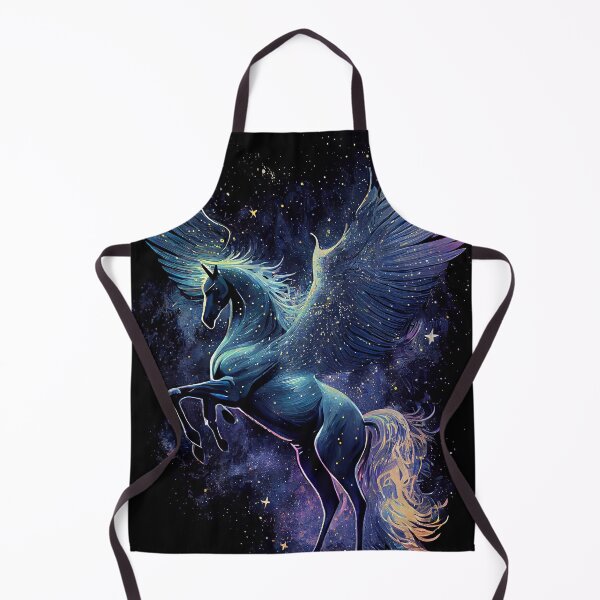 Artikelvorschau, Winged Horse on Starry Night entworfen und verkauft von SoloSeal.