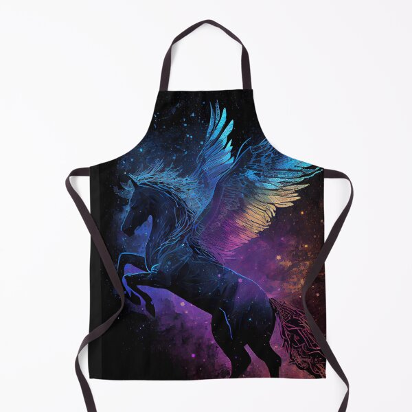Artikelvorschau, Winged Horse on Starry Night entworfen und verkauft von SoloSeal.