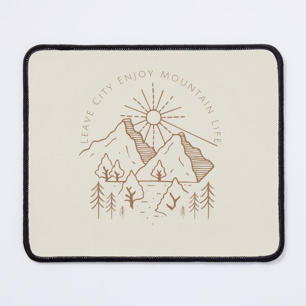 Item preview,  Leave City Enjoy Mountain Life designed and sold by SlimAwayhaha.