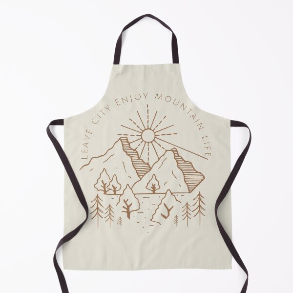Item preview, Leave City Enjoy Mountain Life designed and sold by SlimAwayhaha.
