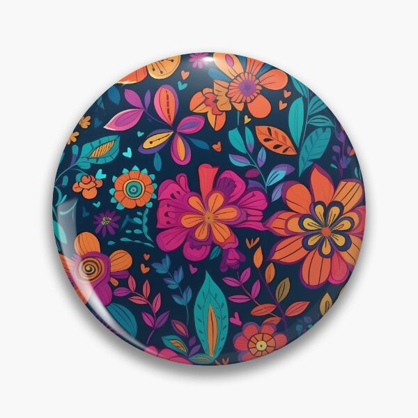 Artikelvorschau, Euphoric Petals: Ein erhebendes florales Gartenmuster entworfen und verkauft von Kevin Sugrue.
