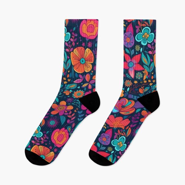 Item preview, Euphoric Petals: An Uplifting Floral Garden Pattern designed and sold by Kevin Sugrue.
