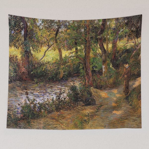 Item preview, Boy by the Water by Paul Gauguin designed and sold by tomorrowsart.