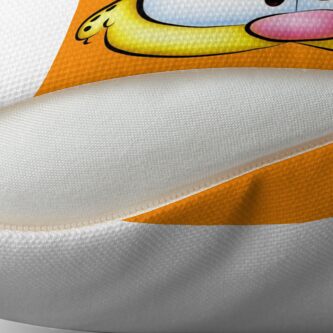 Alternate view of Garfield! Throw Pillow