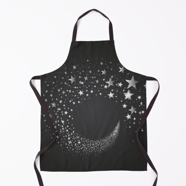 Item preview, realistic silver stars background designed and sold by SabinArt.