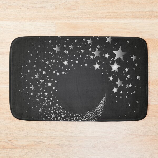 Item preview, realistic silver stars background designed and sold by SabinArt.