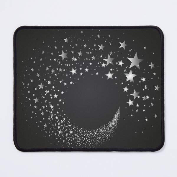 Item preview, realistic silver stars background designed and sold by SabinArt.