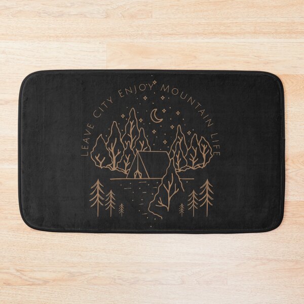 Item preview, Leave City Enjoy Mountain Life designed and sold by SlimAwayhaha.
