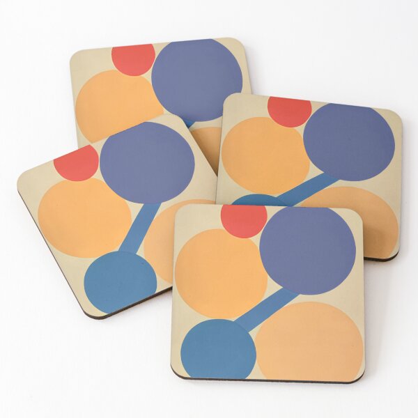 Item preview, Bauhaus circle pattern designed and sold by Donkey's Salad.