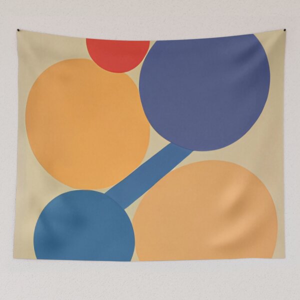 Item preview, Bauhaus circle pattern designed and sold by Donkey's Salad.