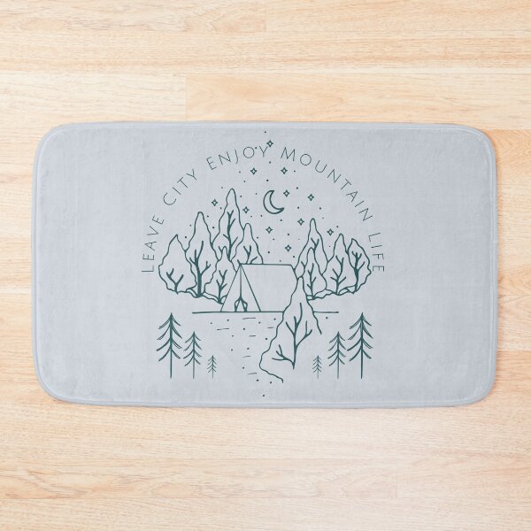 Item preview,  Leave City Enjoy Mountain Life designed and sold by SlimAwayhaha.