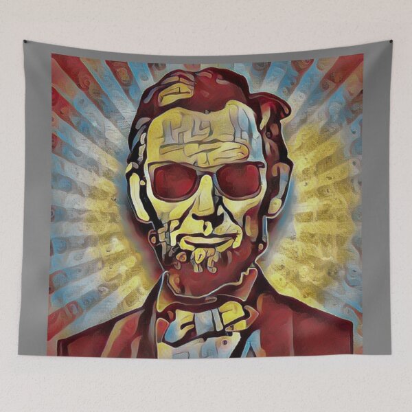 Item preview, CHILLIN LINCOLN designed and sold by THE AMERICAN TEEVANGELIST.