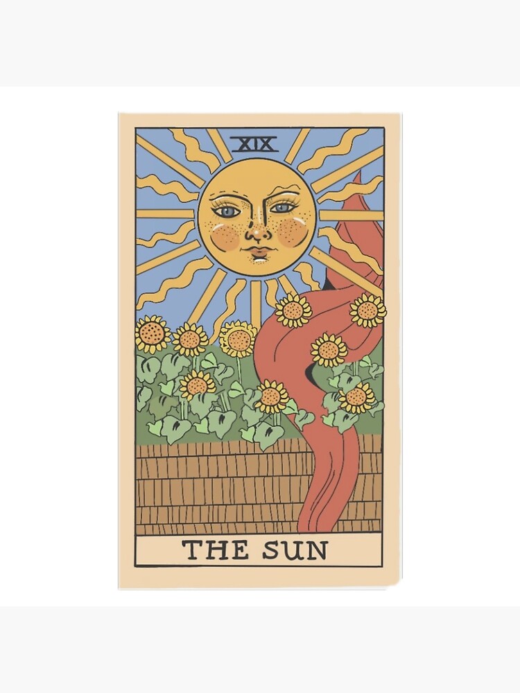 Discover The sun tarot card Premium Matte Vertical Poster