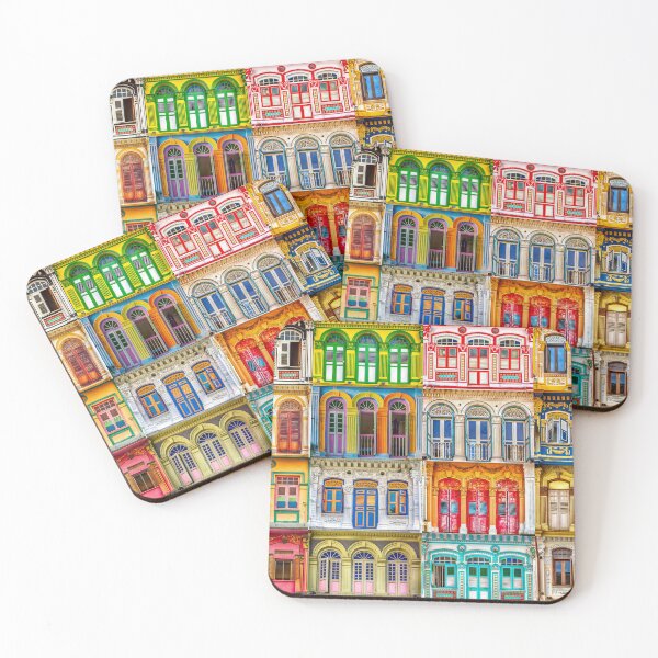 Item preview, Singapore, Heritage Shophouses of Singapore designed and sold by John Seaton Callahan.