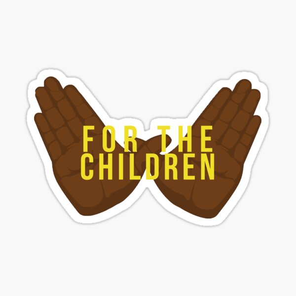 Wu-tang for the children Sticker