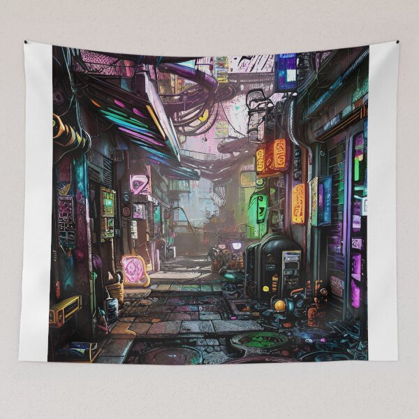 Item preview, Lowtown Alleyway - City Scene designed and sold by Delerat7.