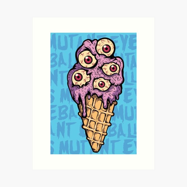 Eye Scream Monster Ice Cream