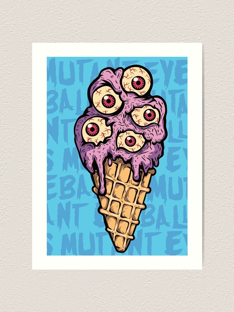 Eye Scream Monster Ice Cream