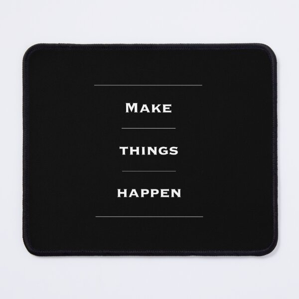 Item preview, Motivational Quotes. Inspirational Quotes. Wall Art, Home Decor, Office Decor. Entrepreneur Gift. Make Things Happen designed and sold by Read This Already.