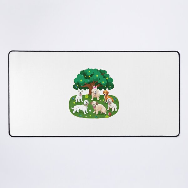 Item preview, Playful Dogs in the Park Artwork for a Fun and Lively Look designed and sold by MediaPOX.