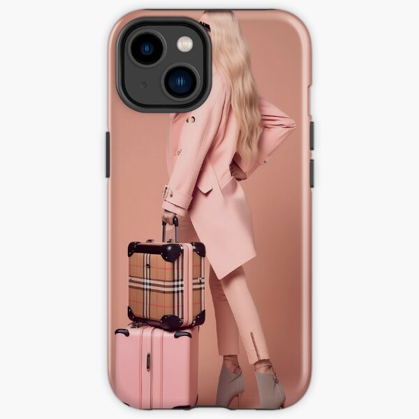 Travel Blonde Woman iPhone Tough Case