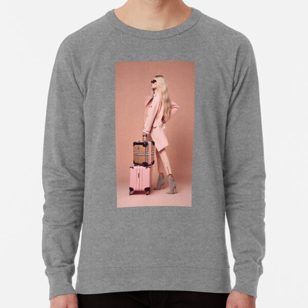 Travel Blonde Woman  Lightweight Sweatshirt