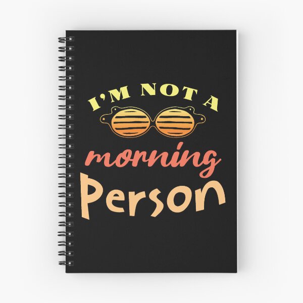 Item preview, I'm not a morning person designed and sold by Melcu.