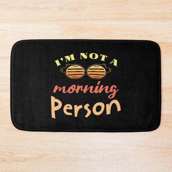 Item preview, I'm not a morning person designed and sold by Melcu.