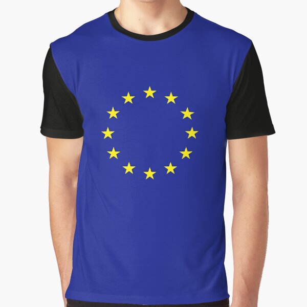 EU (Flags T-Shirt Series) Graphic T-Shirt