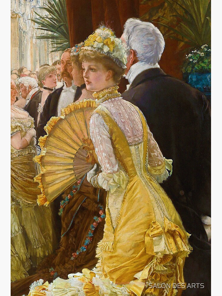 The Ball Evening 1880 James Tissot Art Board Print