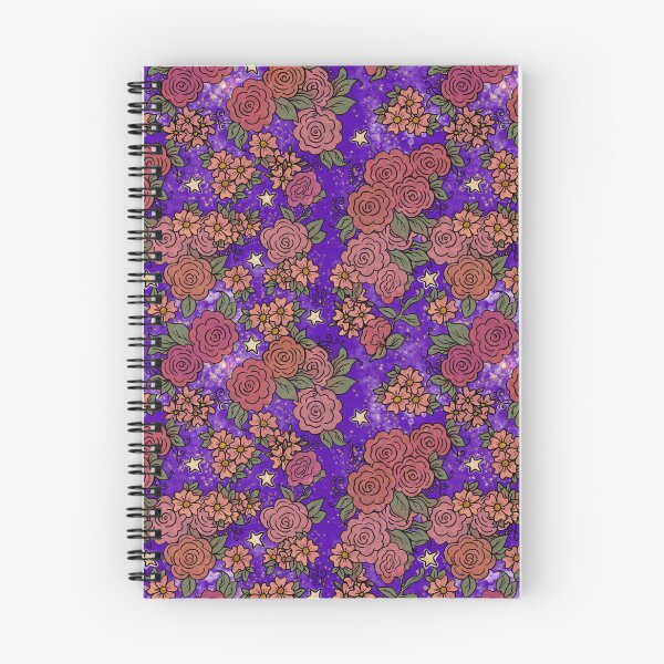 Item preview, Roses and Stars on Purple designed and sold by Kristi Duggins.