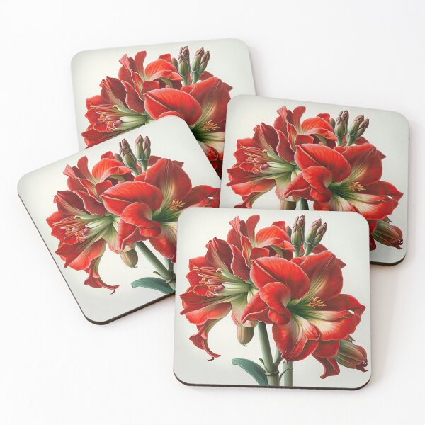 Item preview, Red Amaryllis  designed and sold by Vanover Designs.