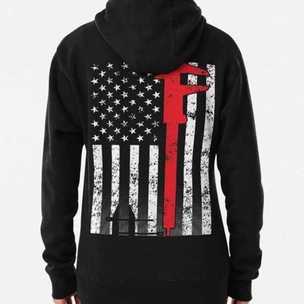 Machinist Superhero Hooded Sweatshirt USA Patriotic Toolmaker Industrial Machining American Flag Hero Hoodie Gift