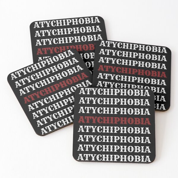 Item preview, Atychiphobia red and black designed and sold by KaidaStore.