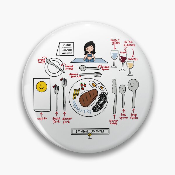 Artikelvorschau, Fine Dining Rules - Eat and Smile - Gutes Essen Gutes Leben Ommmmmm entworfen und verkauft von smallestthings.