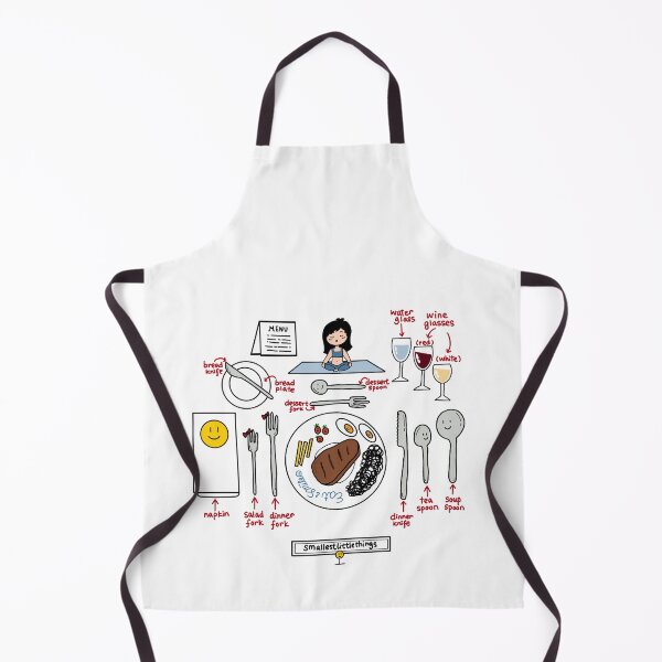 Item preview, Fine Dining Rules - Eat and Smile - Good Food Good Life Ommmmmm designed and sold by smallestthings.