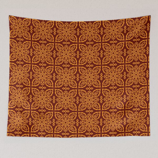 Item preview, Floral Ikat Seamless Pattern Geometry Textile Pattern  designed and sold by Apkdesigner.