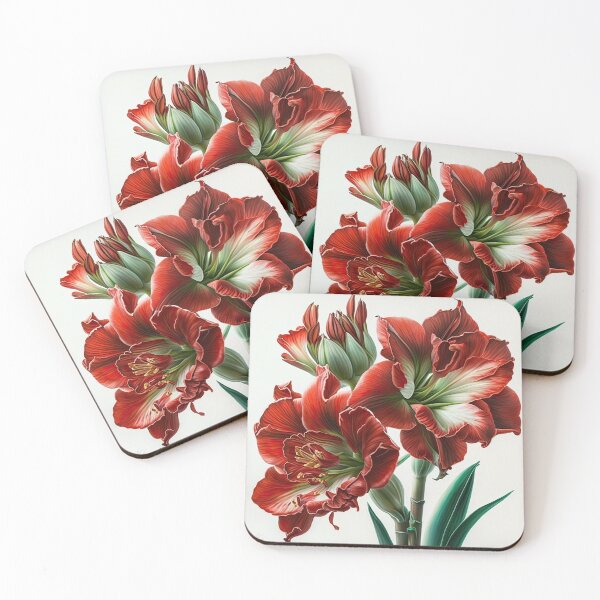 Item preview, Red Amaryllis  designed and sold by Vanover Designs.