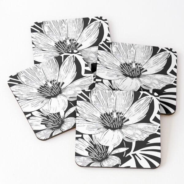 Item preview, Adonis flower linocut designed and sold by Gala-life1.