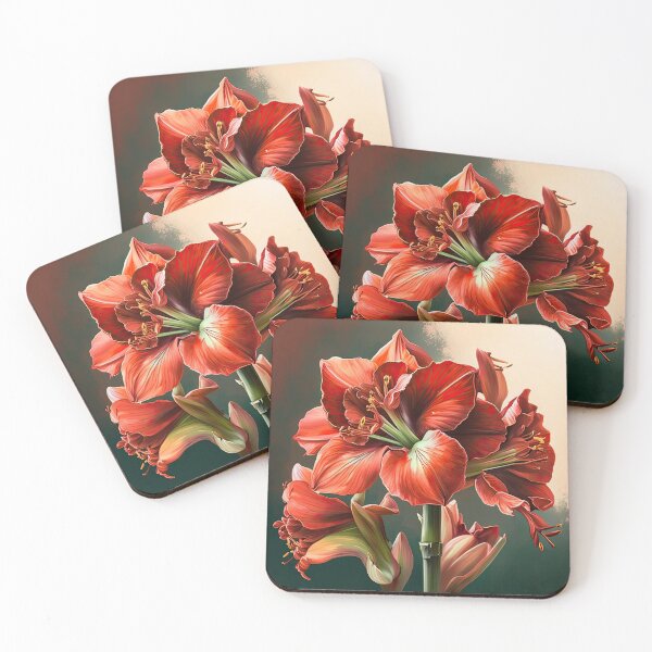 Item preview, Red Amaryllis  designed and sold by Vanover Designs.