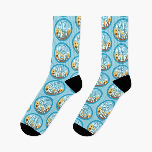Item preview, ae/aer blue & gold boba designed and sold by pridefrogprints.