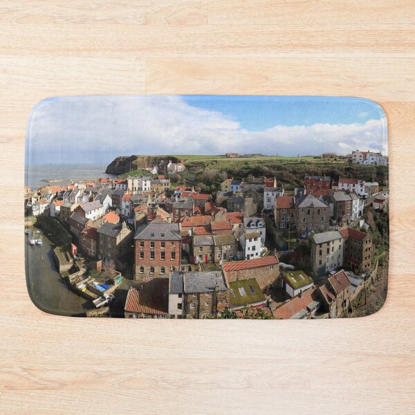 Item preview, Staithes, Panorama, North Yorkshire, England designed and sold by Paul Thompson Photography.