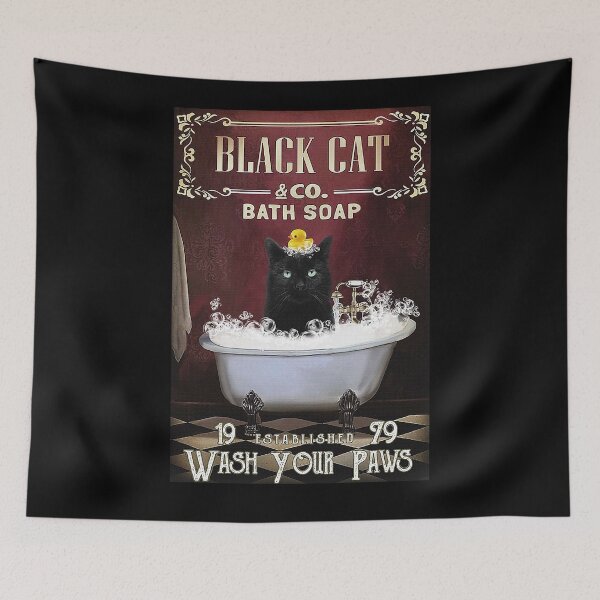 Item preview, Cat Black Cat Bath Soap  designed and sold by Delmonico2022.