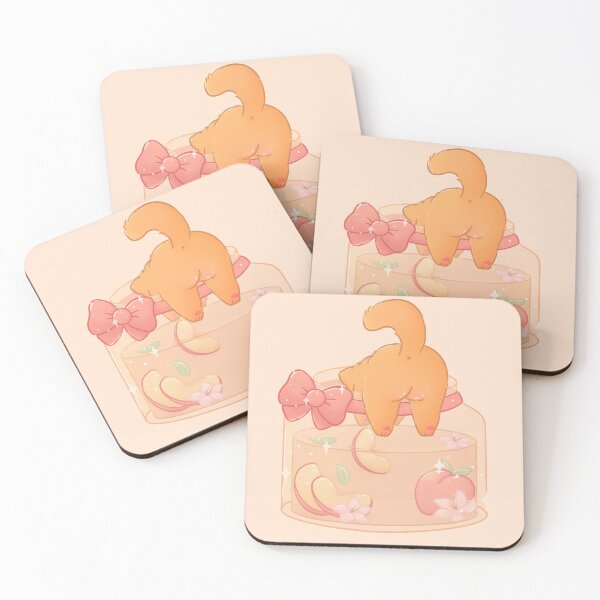 Item preview, Peach Jam Cat designed and sold by LenasScribbles.