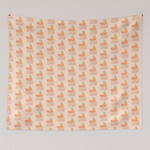 Item preview, Peach Jam Cat designed and sold by LenasScribbles.