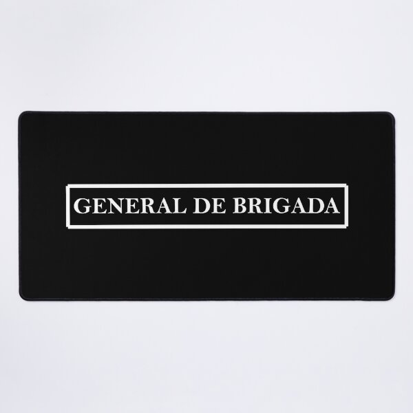Item preview, General de Brigada - Mexican Army Rank - White designed and sold by TrulyRested.