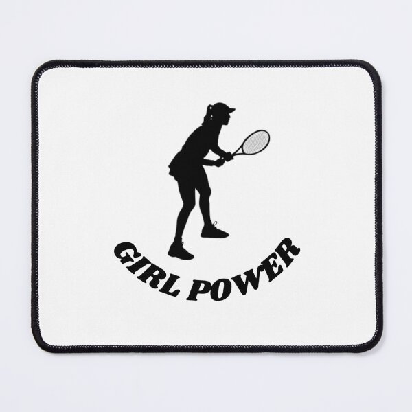 Item preview, Tennis Player Girl Power Inspirational Quote designed and sold by HanaiPrint.