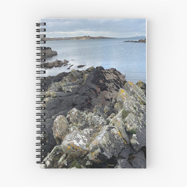 Item preview, Jagged Weathered Stones on Waterfront designed and sold by Sinemathk.